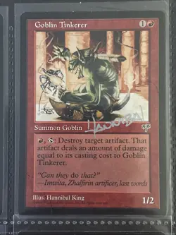 MTG-HH Mixed Lot Of 9 Signed Magic The Gathering Cards (MTG) - Image 5