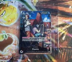 One Piece Shanks OP09-001 Promo Card PSA Limited Edition July 2025, Sealed NM - Image 1