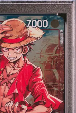 PSA 10 Monkey D Luffy Championship Promo P-001 One Piece Card Japanese - Image 3