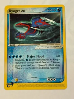 Kyogre EX Nintendo Power Promo Pokemon Card 2003 - Image 1