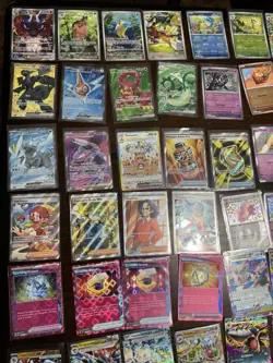 Pokemon Cards- 103 Bulk Lot IR, Full Art, Masterball, Texture EX, EX. Etc - Image 2