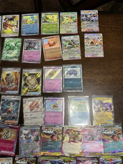 Pokemon Cards- 103 Bulk Lot IR, Full Art, Masterball, Texture EX, EX. Etc - Image 3