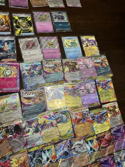 Pokemon Cards- 103 Bulk Lot IR, Full Art, Masterball, Texture EX, EX. Etc - Image 5