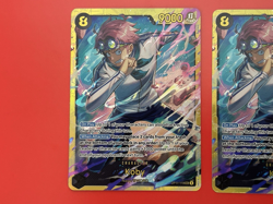 2025 One Piece - KOBY - A Fist of Divine Speed #OP11-119 Secret Rare[2 Card Lot] - Image 2