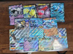 Pokemon TCG Jumbo Card Lot of 11 English Collectible Oversized Cards - All NM - Image 1