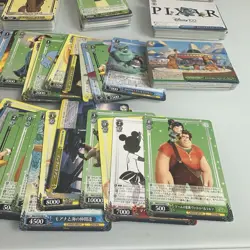 Weiss And Schwarz Disney 100 TCG CCG Trading Card Lot 600+ Base Plus Duplicates - Image 2