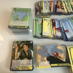 Weiss And Schwarz Disney 100 TCG CCG Trading Card Lot 600+ Base Plus Duplicates - Image 5