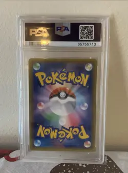 Pokemon Card Poncho Wearing Pikachu Alolan Vulpix 038/SM-P SM Promo PSA 10 - Image 2