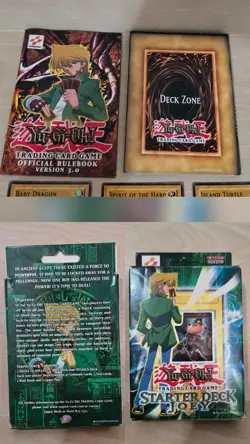 1996 Yugioh Starter Deck Joey Boxed Set SDJ Opened, Extra Cards of SDJ+SDP +REBL - Image 2