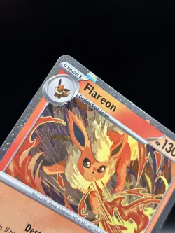 Flareon 167 - Pokemon Scarlet & Violet Black Star Promo Card - NM - Image 2