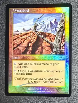 Wasteland - Promo Player Rewards (MPRP) - MTG - LP Magic Land Card - Image 1