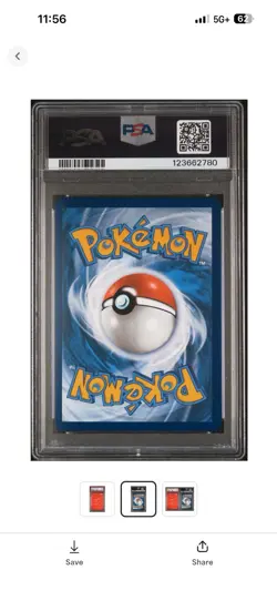 Pokemon 2025 WHT En-White Flare Black White Rare Card #172 Victini PSA 10 - Image 2