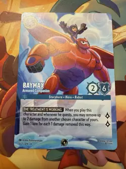 Baymax - Armored Companion 9 Disney Lorcana Promo Cards NON-FOIL NM - Image 1