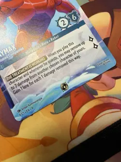 Baymax - Armored Companion 9 Disney Lorcana Promo Cards NON-FOIL NM - Image 2