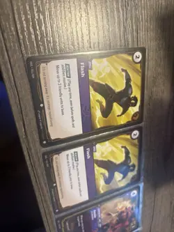 Set Of 4 Cards: Annie - Dark child, Annie - Stubborn, 2x Flash Riftbound TCG - Image 2
