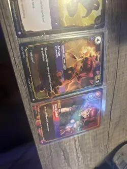 Set Of 4 Cards: Annie - Dark child, Annie - Stubborn, 2x Flash Riftbound TCG - Image 3
