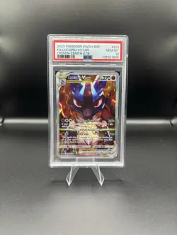 Pokemon TCG Crown Zenith Lucario VSTAR SWSH291 Promo Card PSA 10 - Image 1