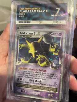 Alakazam LV.X Holo Card 103/111 Rising Rivals EX/NM Condition ACE 7 - Image 1