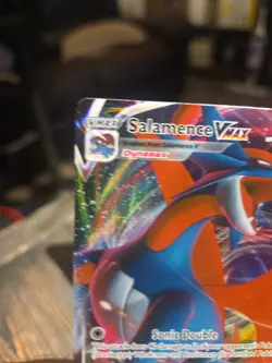 Pokemon Salamence VMAX 144/189 Darkness Ablaze Ultra Rare Holo Pokemon TCG Card - Image 3