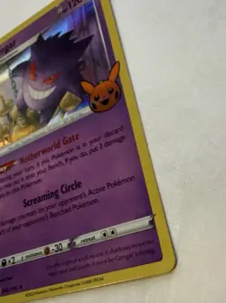 Pokemon Gengar 066/196 Trick Or Trade BOOster Halloween 2023 Holo Rare Card - Image 2