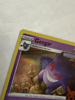 Pokemon Gengar 066/196 Trick Or Trade BOOster Halloween 2023 Holo Rare Card - Image 4