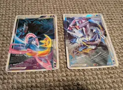 Pokemon TCG Card Darkrai Cresselia Palkia Dialga Jumbo XXL Legend 100/102 - Image 1