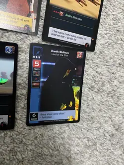 Lot Of 167 Young Jedi Cards Incl. CCG Very Rare FOIL Darth Sidious F11 Star Wars - Image 2