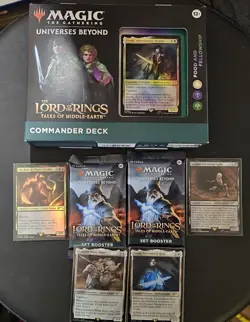 Food & Fellowship - Lord of The Rings Deluxe Commander Kit-Magic The Gathering - Image 1