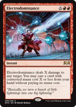 1x Electrodominance - Foil Light Play MTG Magic - Kid Icarus - - Image 1