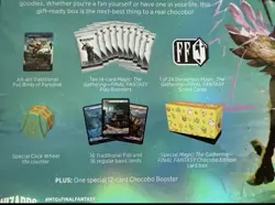 Magic The Gathering Final Fantasy Chocobo Bundle Box IN HAND SHIPS FAST - Image 2