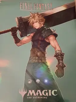 Final Fantasy Poster Set of 5 Magic the Gathering FOIL PROMO POSTERS MTG FF - Image 1