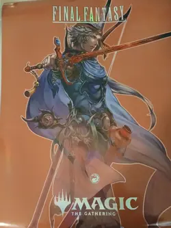 Final Fantasy Poster Set of 5 Magic the Gathering FOIL PROMO POSTERS MTG FF - Image 2