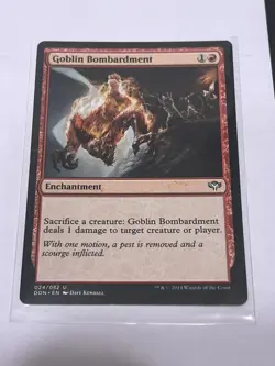 Goblin Bombardment - Regular #24 Duel Decks: MTG - Image 1