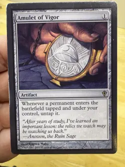 Amulet of Vigor R Worldwake 121 LP - Image 1