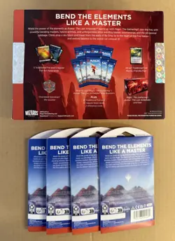 Magic the Gathering Avatar The Last Airbender Bundle + (4) Sleeved Booster Packs - Image 2