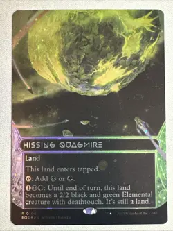 MTG / Hissing Quagmire / EOS / #109 / GALAXY FOIL (Borderless) / Rare / NM - Image 1