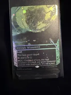 MTG Hissing Quagmire (Borderless) (Galaxy Foil) EOS #109 Rare Stellar Sights - Image 1