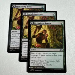 [X3] Revitalizing Repast / Old Growth Grove - Regular #256 NM MH3 MTG - Image 1