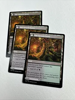 [X3] Revitalizing Repast / Old Growth Grove - Regular #256 NM MH3 MTG - Image 2