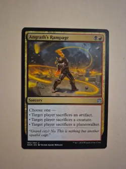 Angrath's Rampage 185/264 MTG 2x NM War of the Spark (C) - Image 1