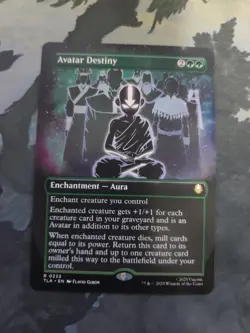Avatar Destiny Borderless 333 Rare MTG Avatar: The Last Airbender TLA PACK FRESH - Image 1