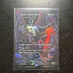 Marvel Venom, King In Black Skithiryx, The Bright Dragon Holo Ultra Rare Mint ! - Image 1