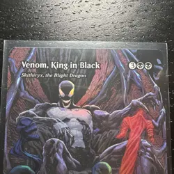 Marvel Venom, King In Black Skithiryx, The Bright Dragon Holo Ultra Rare Mint ! - Image 4