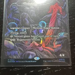Marvel Venom, King In Black Skithiryx, The Bright Dragon Holo Ultra Rare Mint ! - Image 5