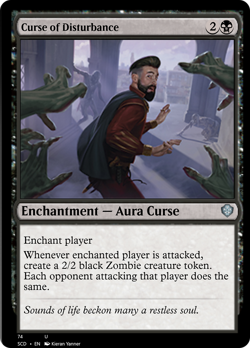 Curse of Disturbance [Starter Commander Decks] Magic MTG - Image 1
