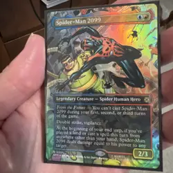 2025 Magic The Gathering MTG Marvel Foil R 0205 Spider-Man 2099 NM-M - Image 3