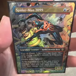 2025 Magic The Gathering MTG Marvel Foil R 0205 Spider-Man 2099 NM-M - Image 4