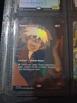 Humble Defector (Borderless) 0030 - Avatar: The Last Airbender TLE MTG NM/M Foil - Image 1