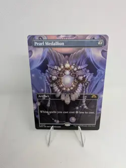 MTG Pearl Medallion Borderless 347 Modern Horizons 3 MH3 Magic - Image 1