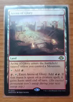 MTG Arena of Glory (NM) - (Regular) MH3 - Image 1